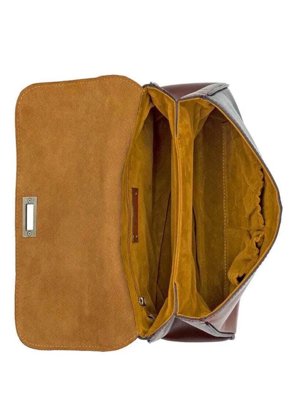 Patricia Nash Yokey Top Handle Colorblock Leather Purse NWT - Picture 4 of 7